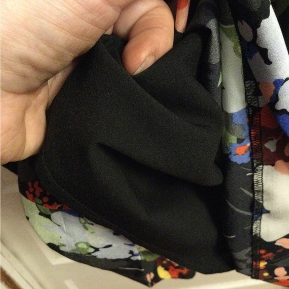 Floral Chiffon Off-the-Shoulder Banana Republic Dress - Picture 7 of 10